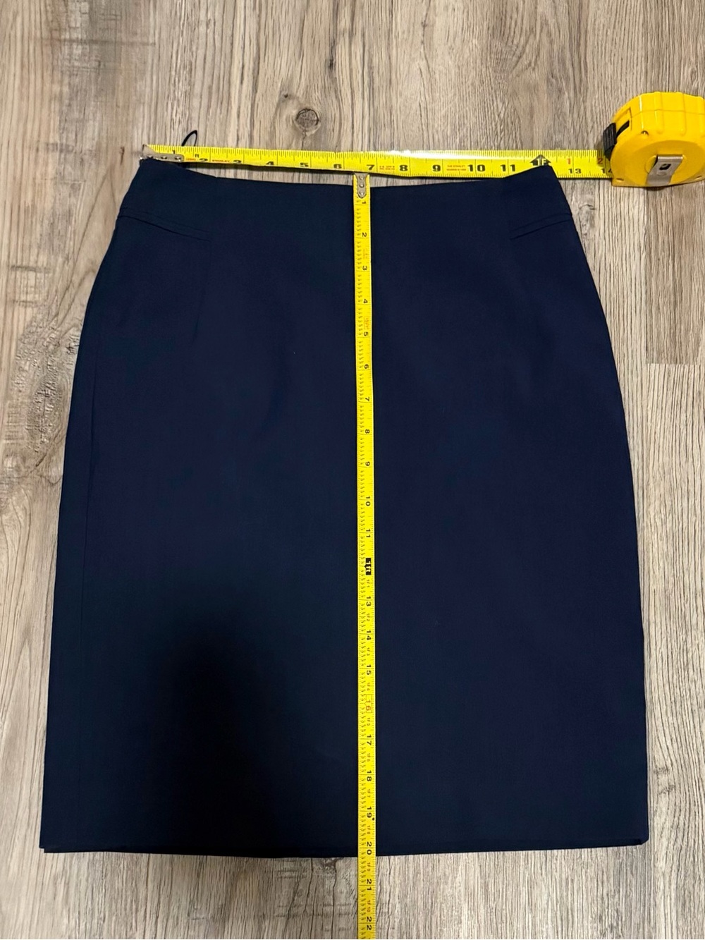 Mango navy blue suit skirt - Picture 2 of 6